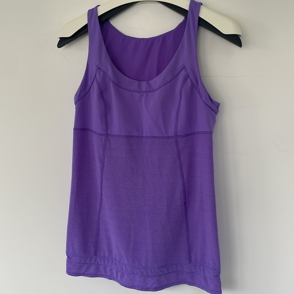Lululemon Ta Ta Topper Tank Purple - Picture 4 of 13
